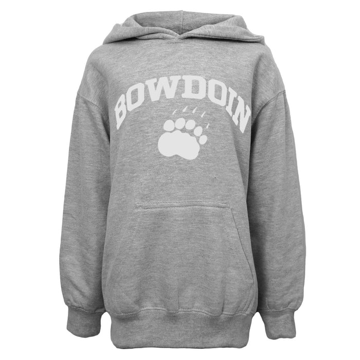 Youth Hood with White Bowdoin & Paw from MV Sport