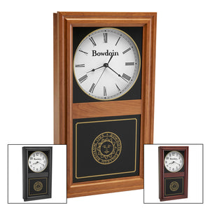 3 colors of Lincoln wall clock without personalization.