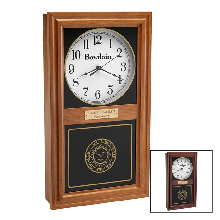 Personalized Lincoln Wall Clock from New Hampshire Clocks