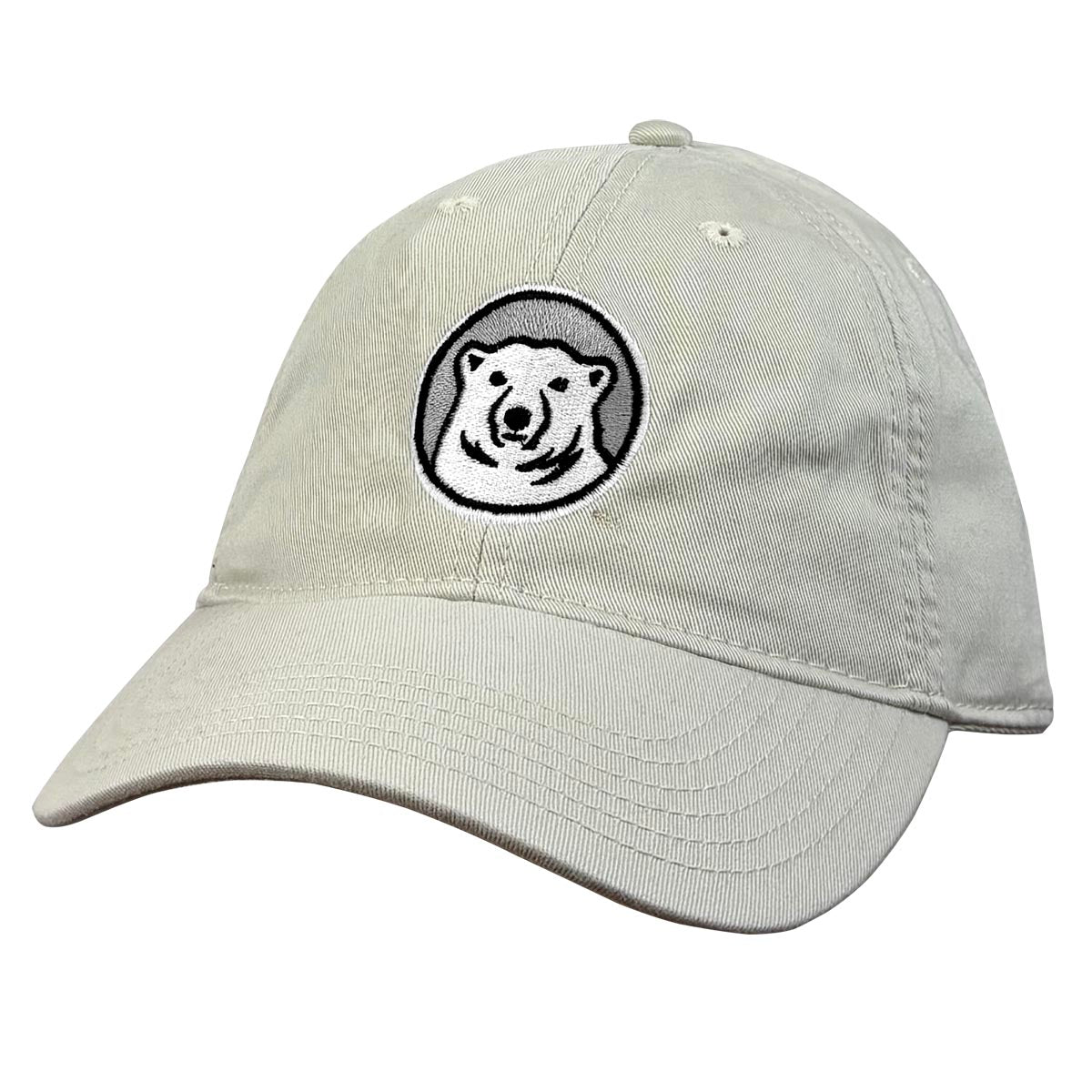Relaxed Twill Hat with Bear Medallion – The Bowdoin Store
