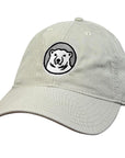 Relaxed Twill Hat with Bear Medallion