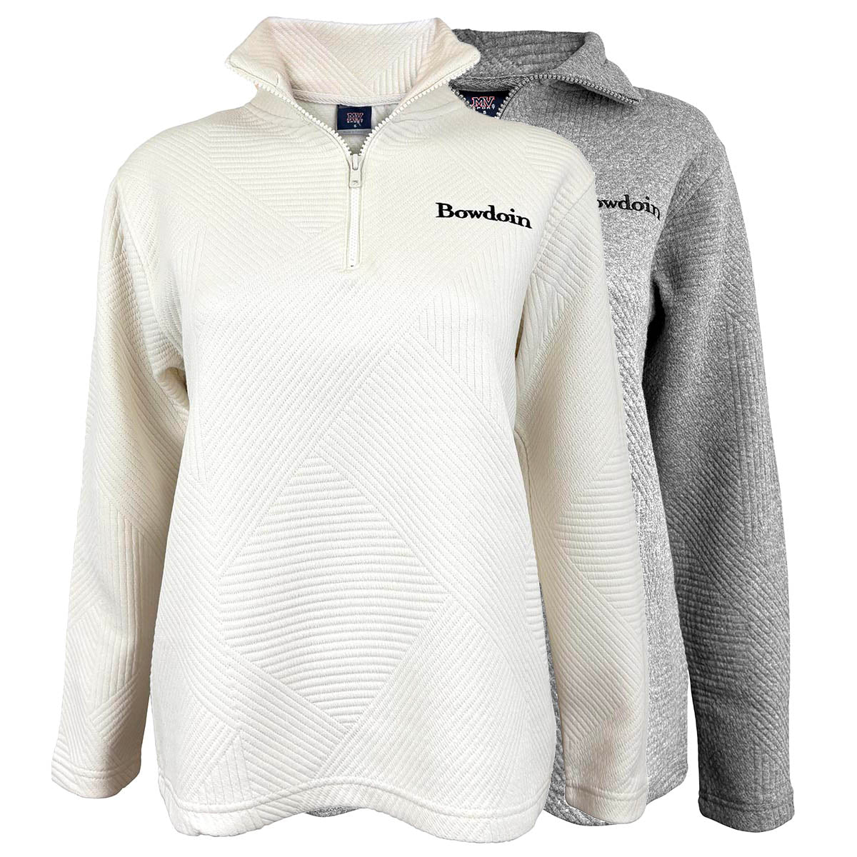 Women's Zelda Zig-Zag ¼-Zip from MV Sport – The Bowdoin Store
