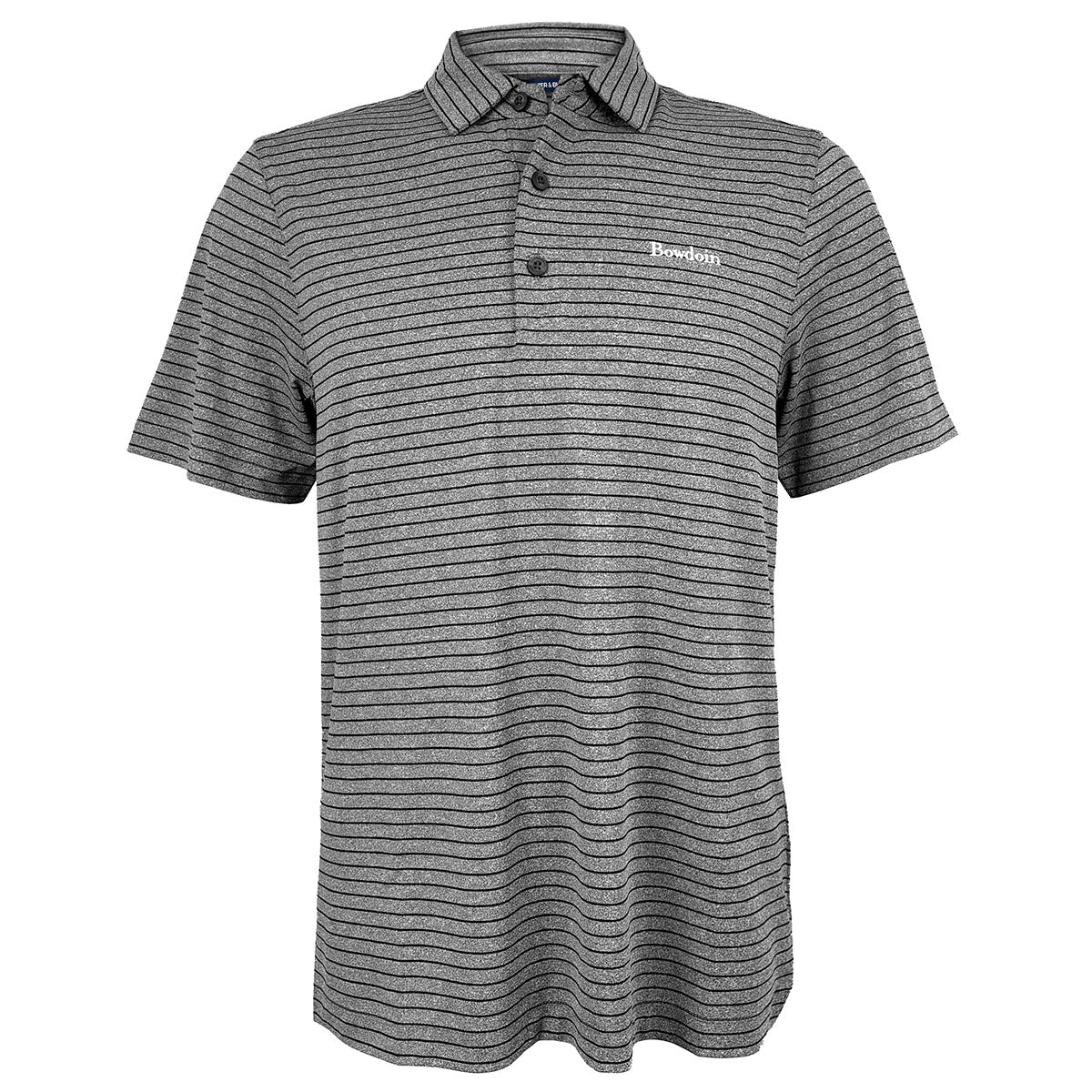 Forge Eco Heather Stripe Polo from Cutter & Buck – The Bowdoin Store
