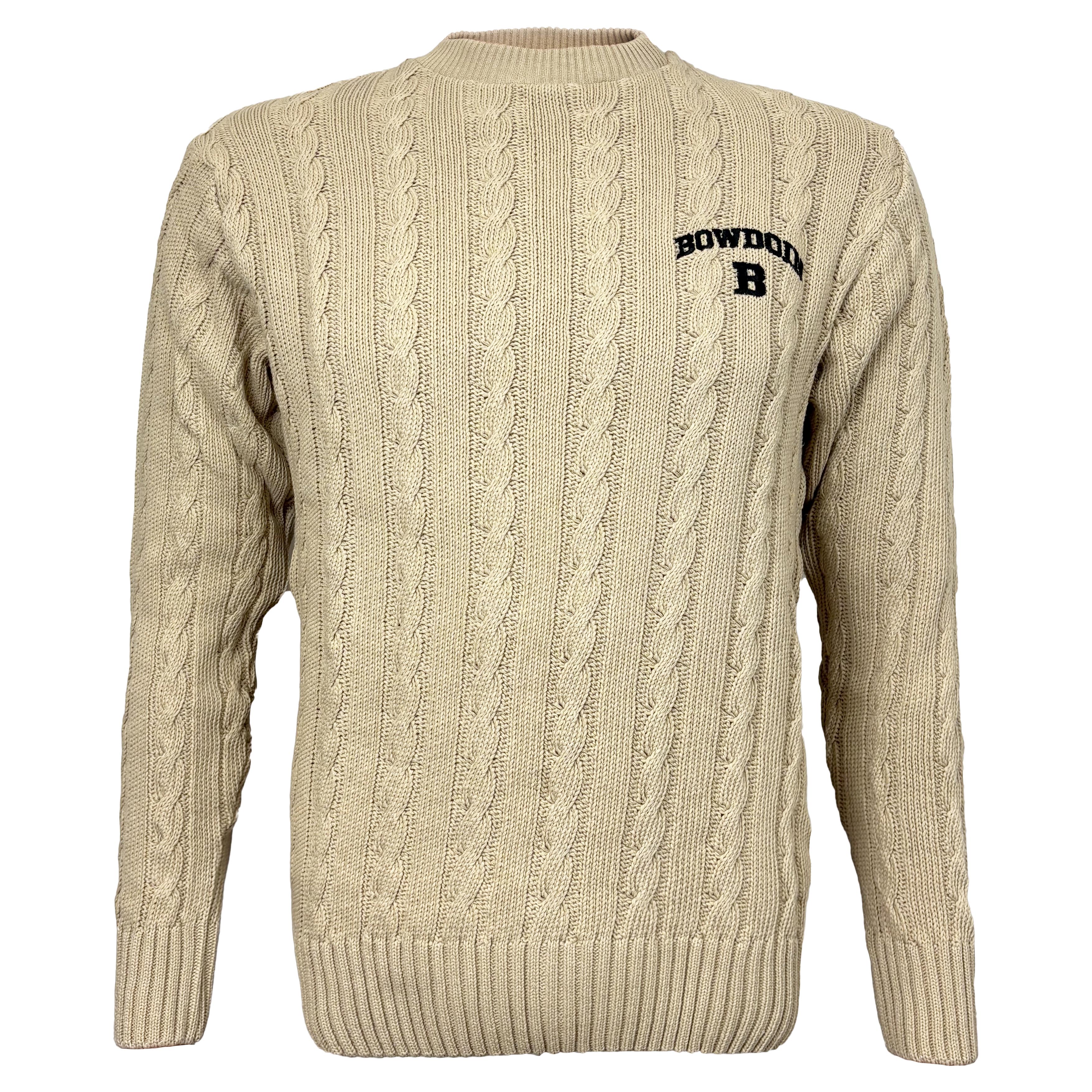 Cable Knit Renew Sweater from Uscape – The Bowdoin Store