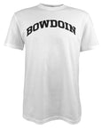 White t-shirt with 'BOWDOIN' printed on it against a white background