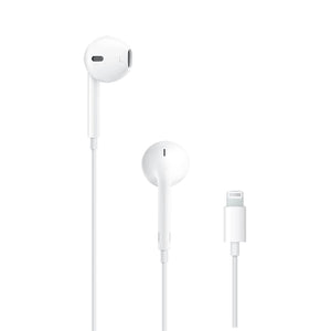 Apple Lightning earpods in white