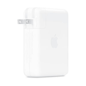 Front right view of Apple 140 watt USB-C power adapter