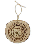 Wooden Bowdoin Ornament from Mare Brook Farm