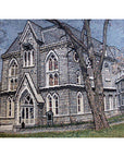 Detail of Memorial Hall.