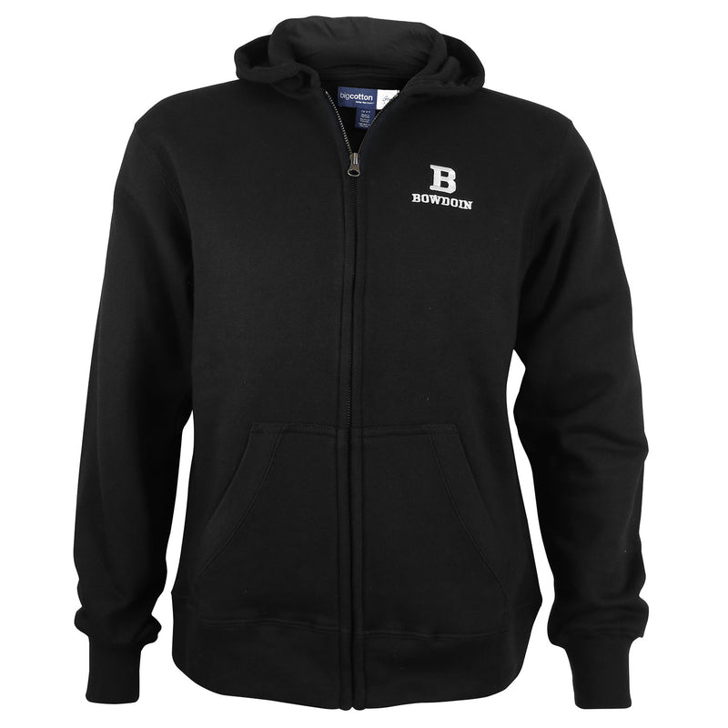 Big Cotton FullZip with B and Bowdoin from Gear for Sports The