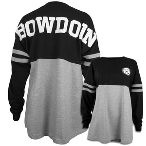 Front and back view of Pom Pom jersey