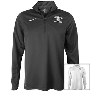 Montage of two colors of training 1/4 zip.