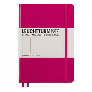 Medium notebook in berry pink