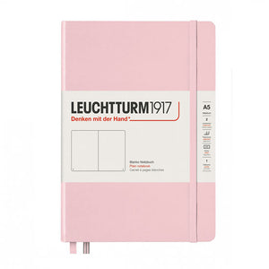 Medium notebook in muted powder pink