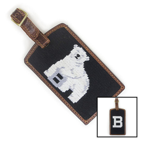 Needlepoint Luggage Tag from Smathers & Branson