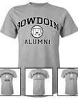Montage of 4 Bowdoin family tees.