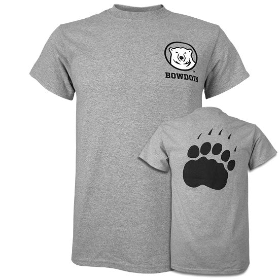 Mascot Medallion Tee with Paw Back from MV Sport