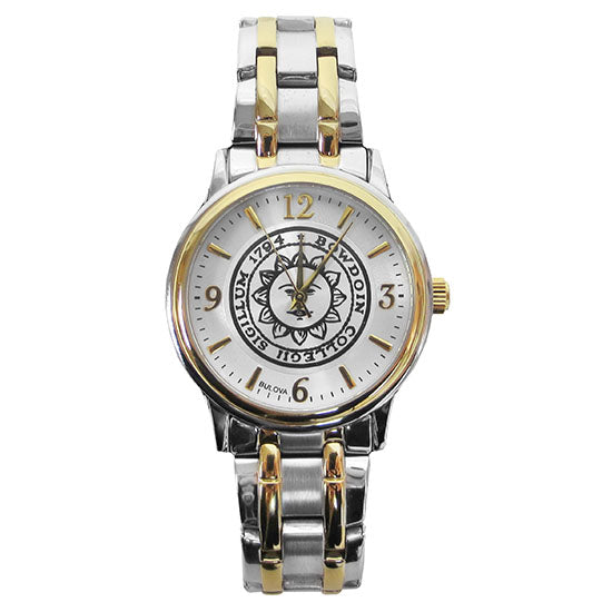Personalized Men's Two-Tone Wristwatch from Bulova