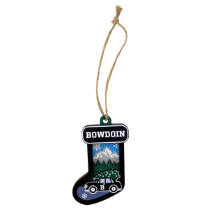 Bowdoin Stocking Ornament