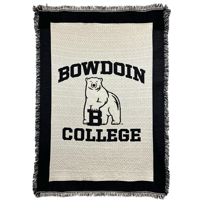 Bowdoin Polar Bear Throw Blanket