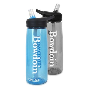 Camelbak eddy bottles in blue and grey