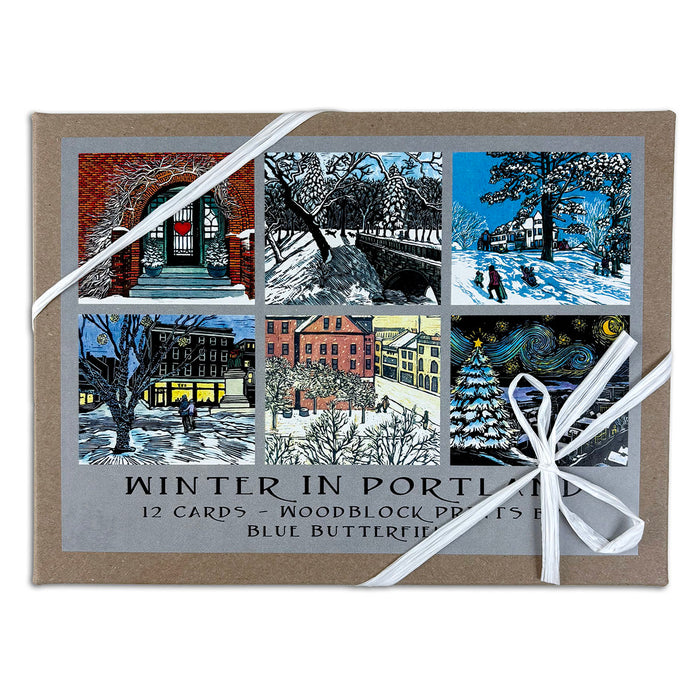 Winter in Portland Cards by Blue Butterfield