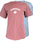 Two colors of ringspun toddler tees.