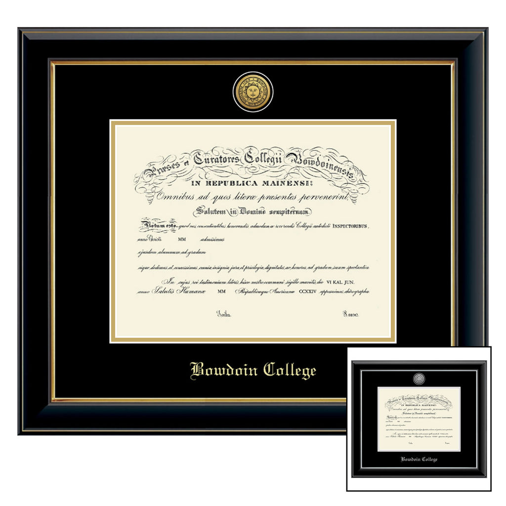 Variants of both Onyx Gold and Onyx Silver diploma frames.