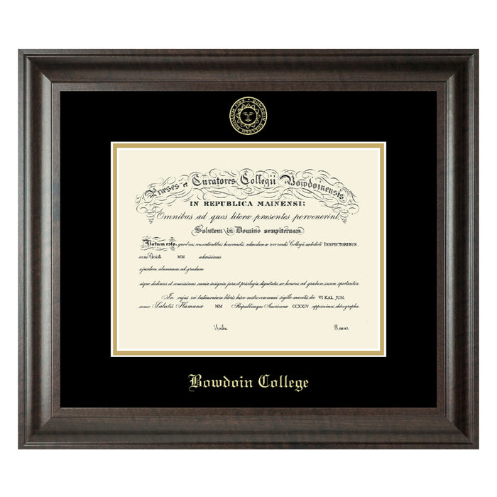 Embossed Acadia Edition Diploma Frame