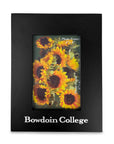 Vertical black photo frame with 'Bowdoin College' branding