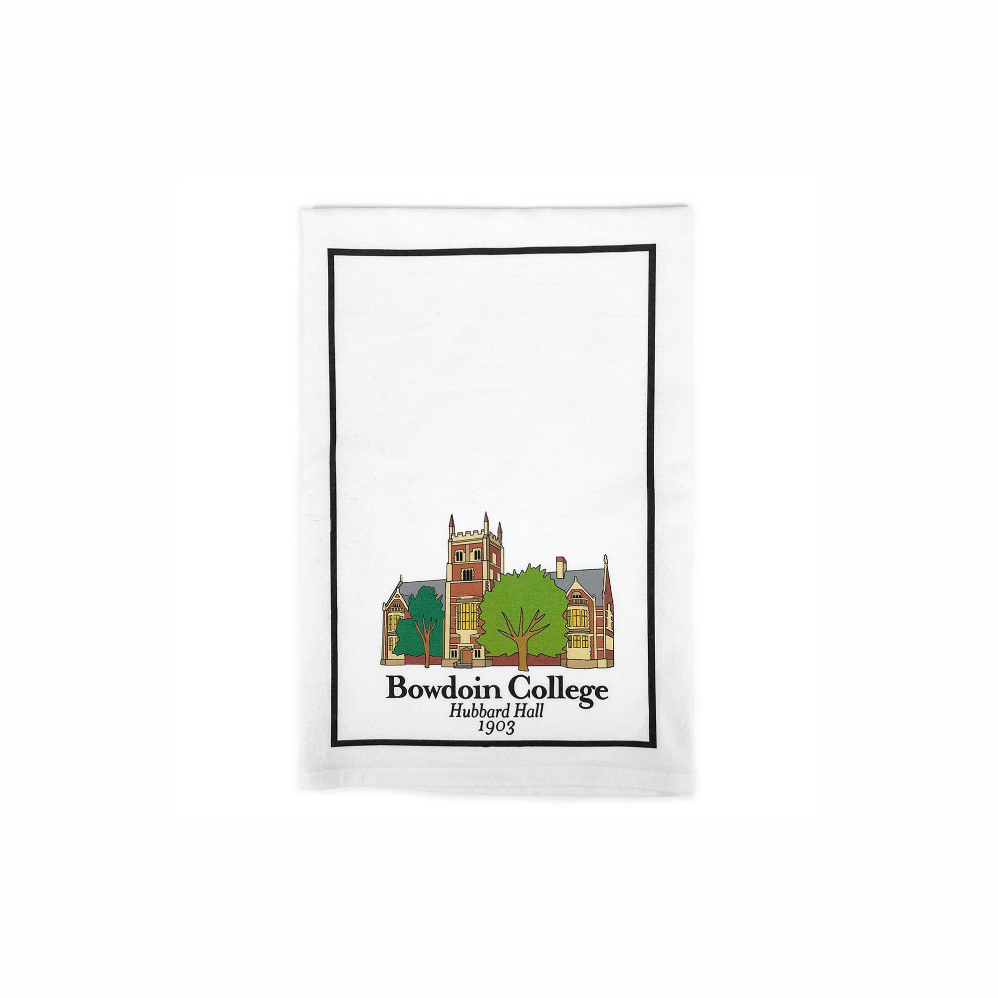 Hubbard Hall tea towel