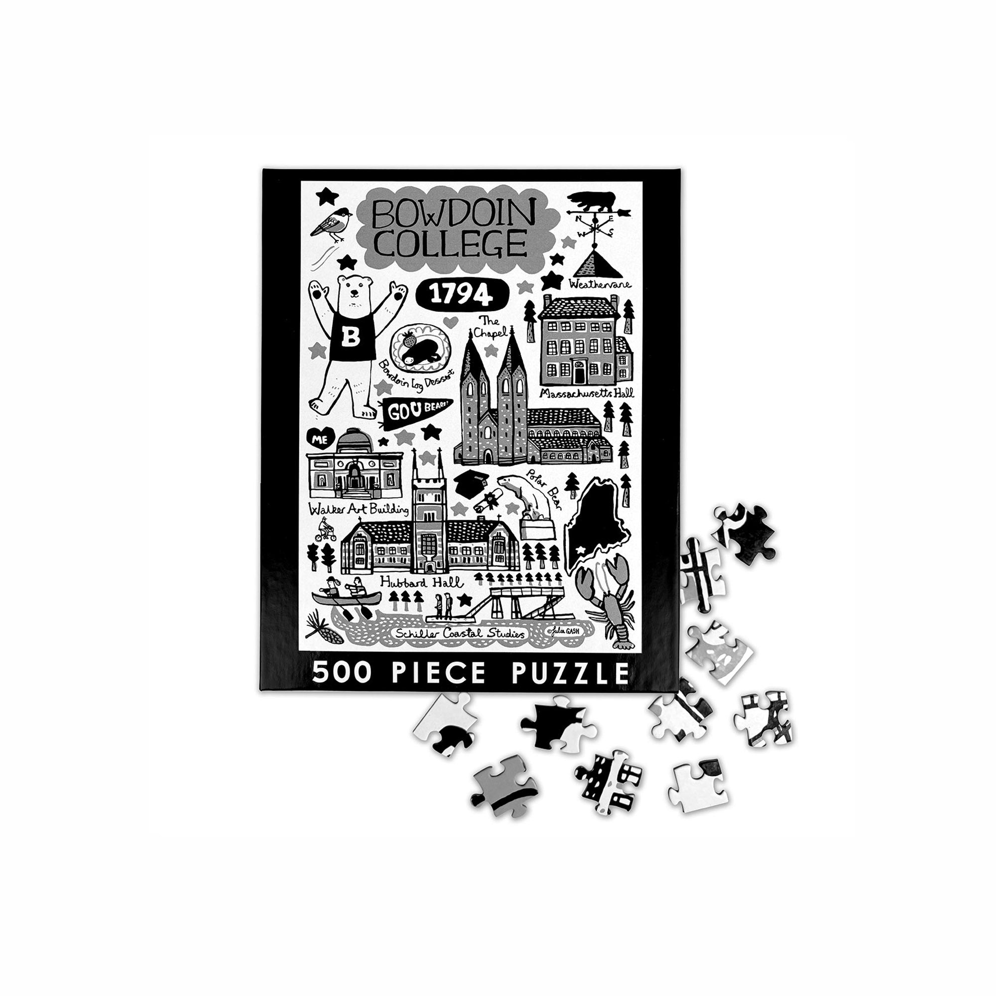 Bowdoin 500 piece puzzle