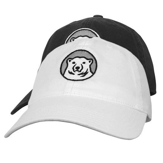 Relaxed Twill Hat with Bear Medallion