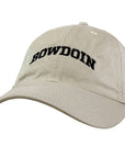 Relaxed Twill Hat with Arched Bowdoin