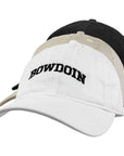 Relaxed Twill Hat with Arched Bowdoin