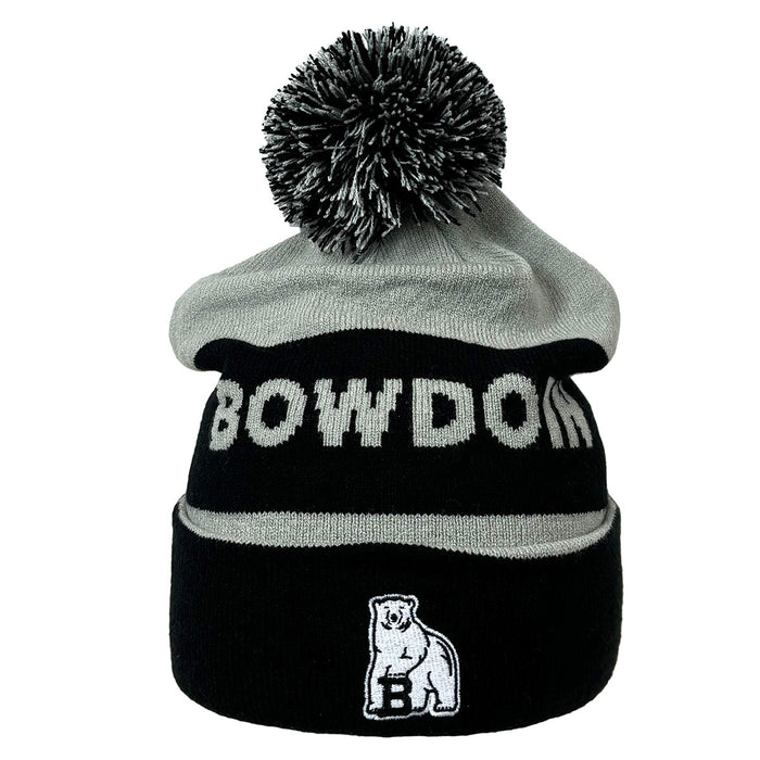 Bowdoin Polar Bears Peak Beanie with Pom from Nike