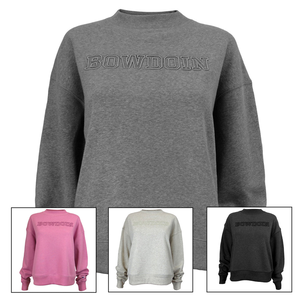 4 colors of women's 3-d triumph tonal crew