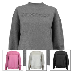 4 colors of women's 3-d triumph tonal crew