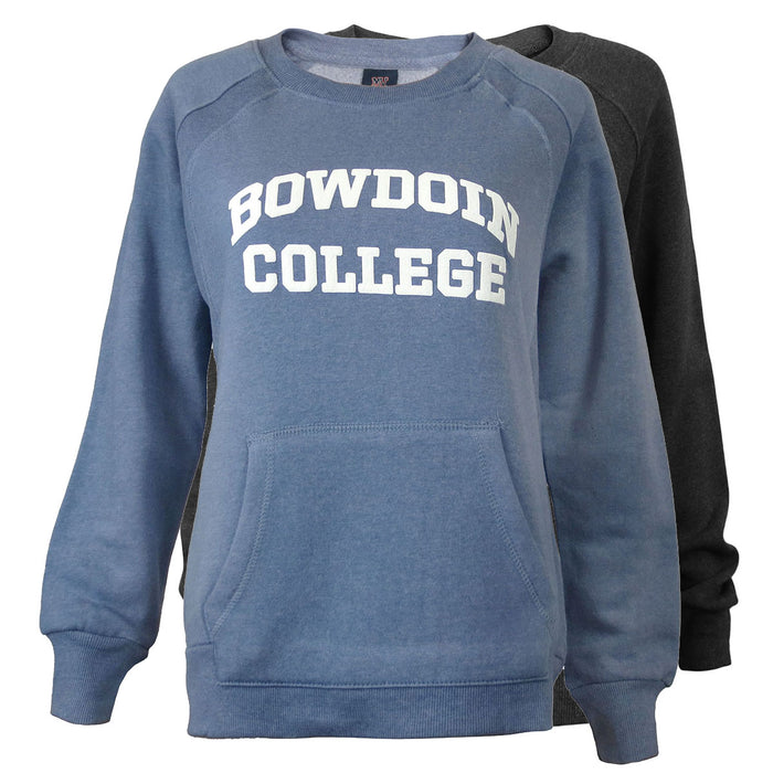 Women's Bowdoin College Angel Fleece Crew from MV Sport