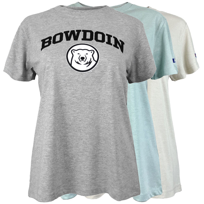 Women's Bowdoin & Medallion Tee from Champion