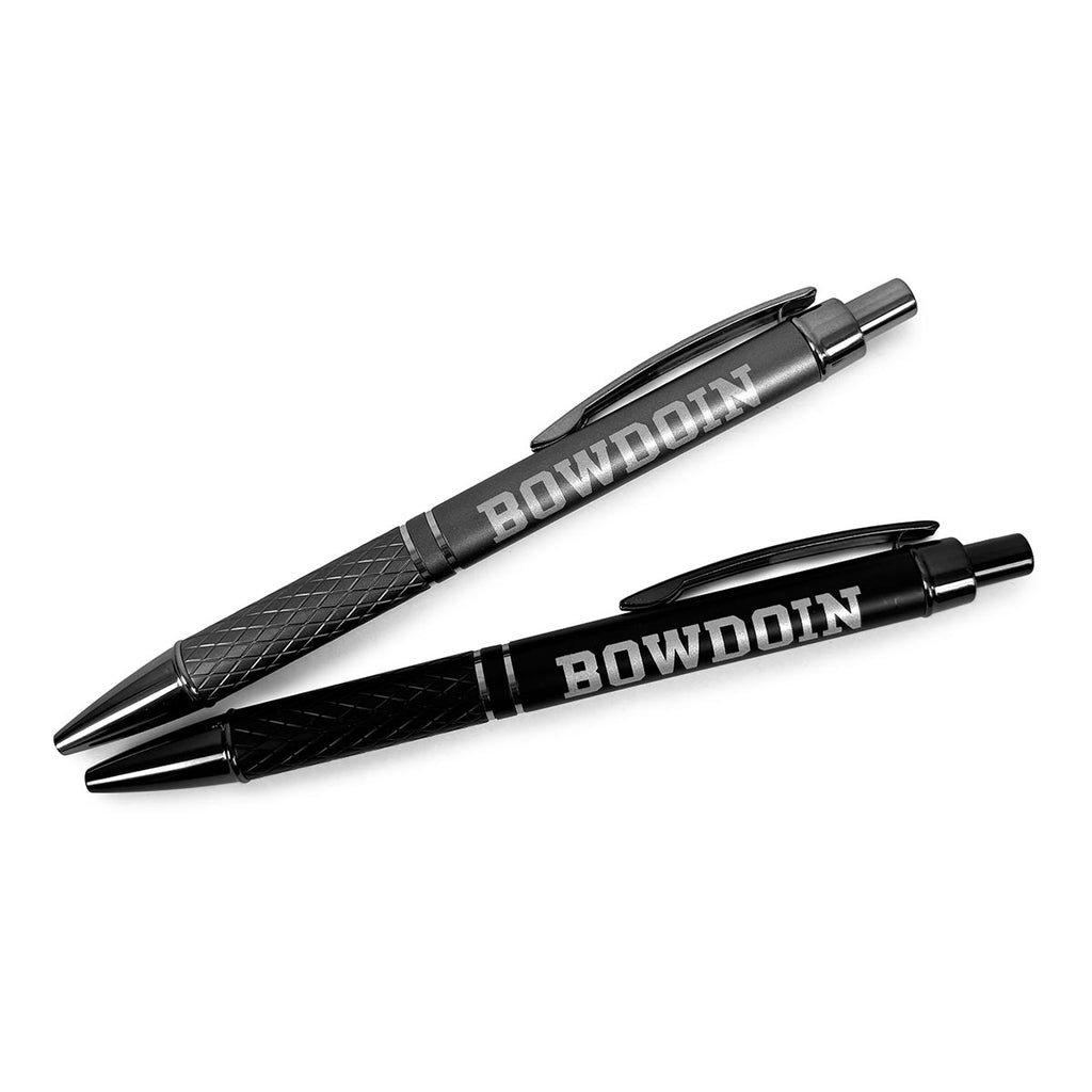 Gunmetal grey and black Rockwell pens.