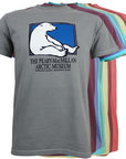 9 colors of arctic museum t-shirt