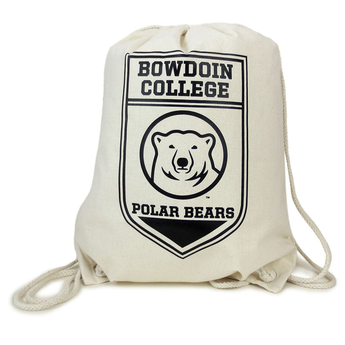 Bowdoin College Natural String Bag from Carolina Sewn