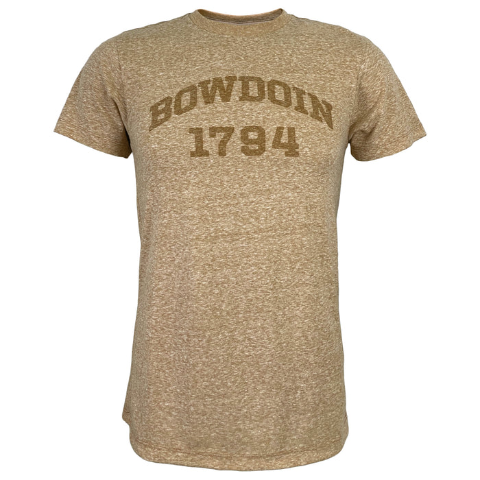 Bowdoin 1794 Bradley Snow Heather Tee from MV Sport