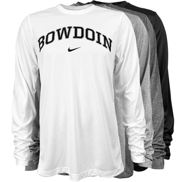 Long-Sleeved Bowdoin Dri-FIT Legend Tee from Nike