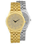 Gold and silver rolled link watches