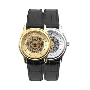 Gold and silver women's Bulova watches