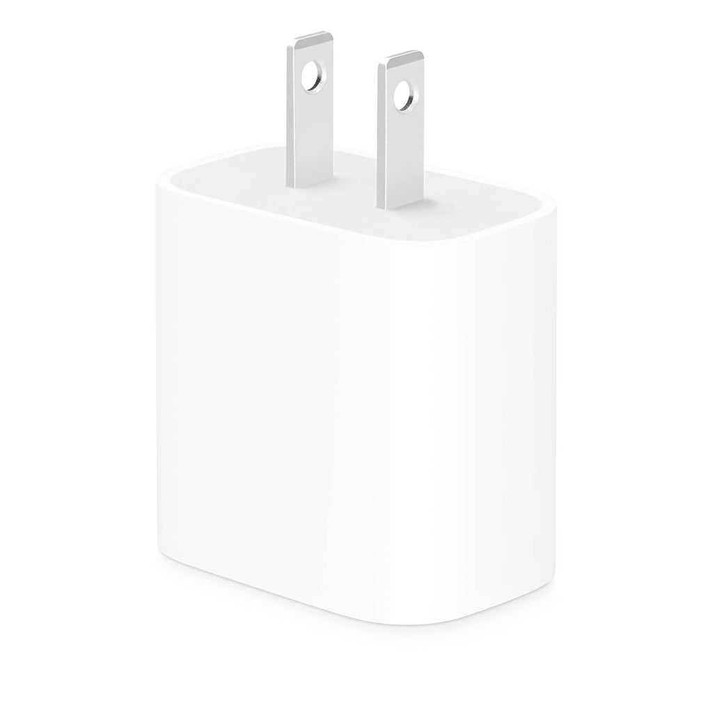 Apple 20 watt USB-C power adapter in white