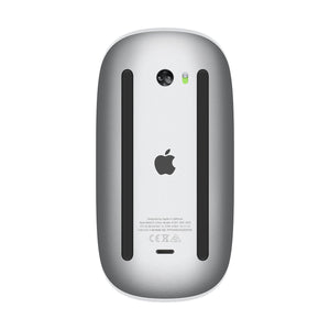 White Apple mouse bottom view