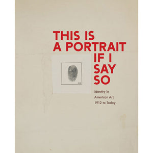 This Is a Portrait if I Say So book cover.